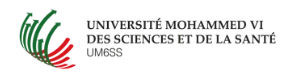 Mohammed VI University of Sciences and Health logo
